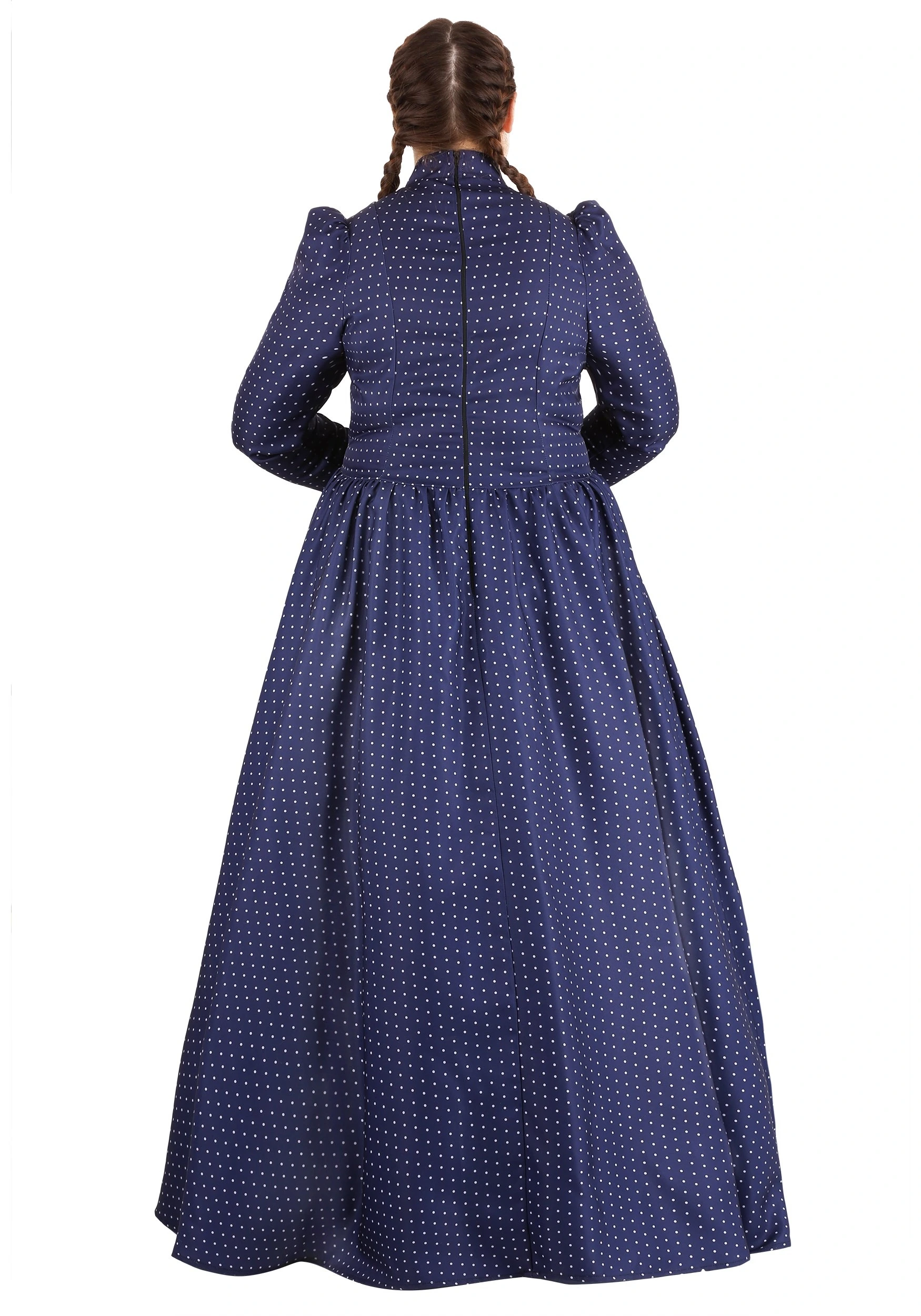 Laura Ingalls Wilder Plus Size Costume Dress For Women 4 Laura Ingalls Wilder Plus Size Costume Dress For Women - Image 2