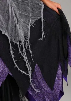 Midnight Purple Witch Plus Size Costume -Men's Costumes Sales plus size midnight purple witch costume alt 5
