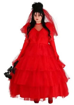 Plus Size Red Wedding Dress For Women