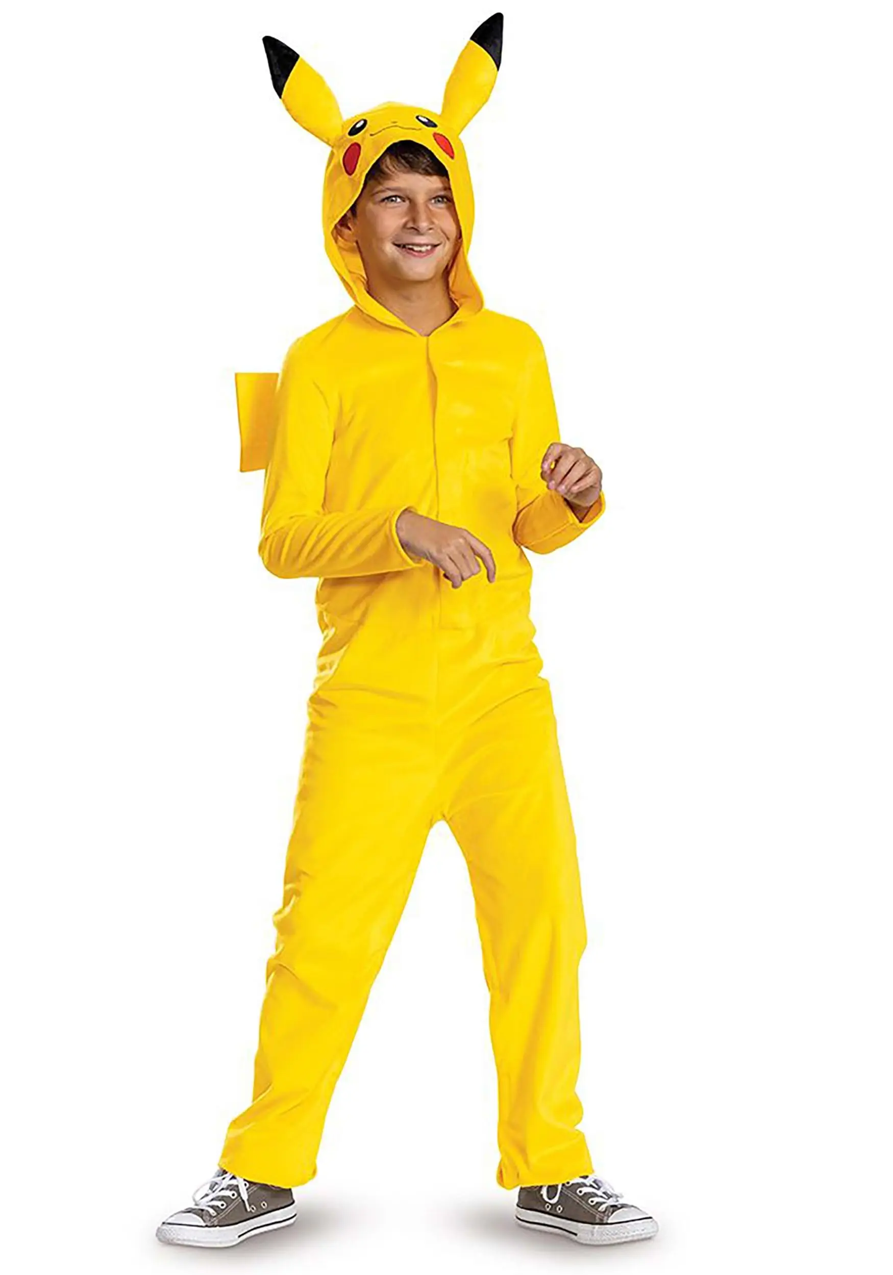 Pokemon Adaptive Kid's Pikachu Costume 3 Pokemon Adaptive Kid's Pikachu Costume