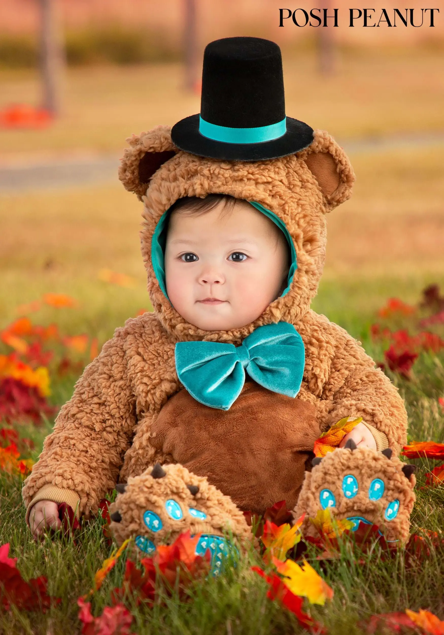 Posh Peanut Archie Bear Costume For Infants 3 Posh Peanut Archie Bear Costume For Infants