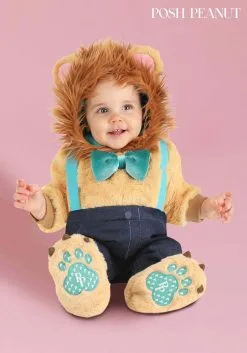 Posh Peanut Leo Lion Costume For Infants -Men's Costumes Sales posh peanut infant leo lion costume alt 1 updated