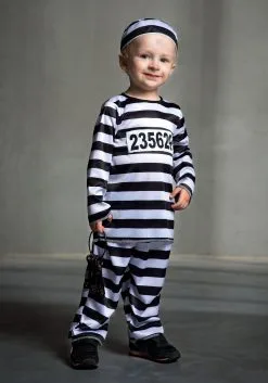 Prisoner Costume For Toddlers