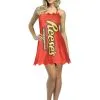 Reese's Womens Reese's Cup Costume 1 Reese's Womens Reese's Cup Costume -Men's Costumes Sales reeses womens reeses cup costume