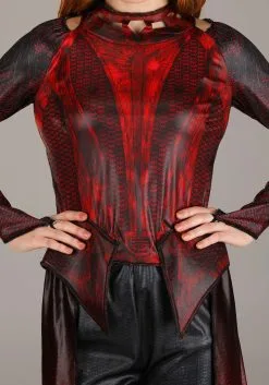 Scarlet Witch Hero Costume For Women -Men's Costumes Sales scarlet witch womens hero costume alt 3