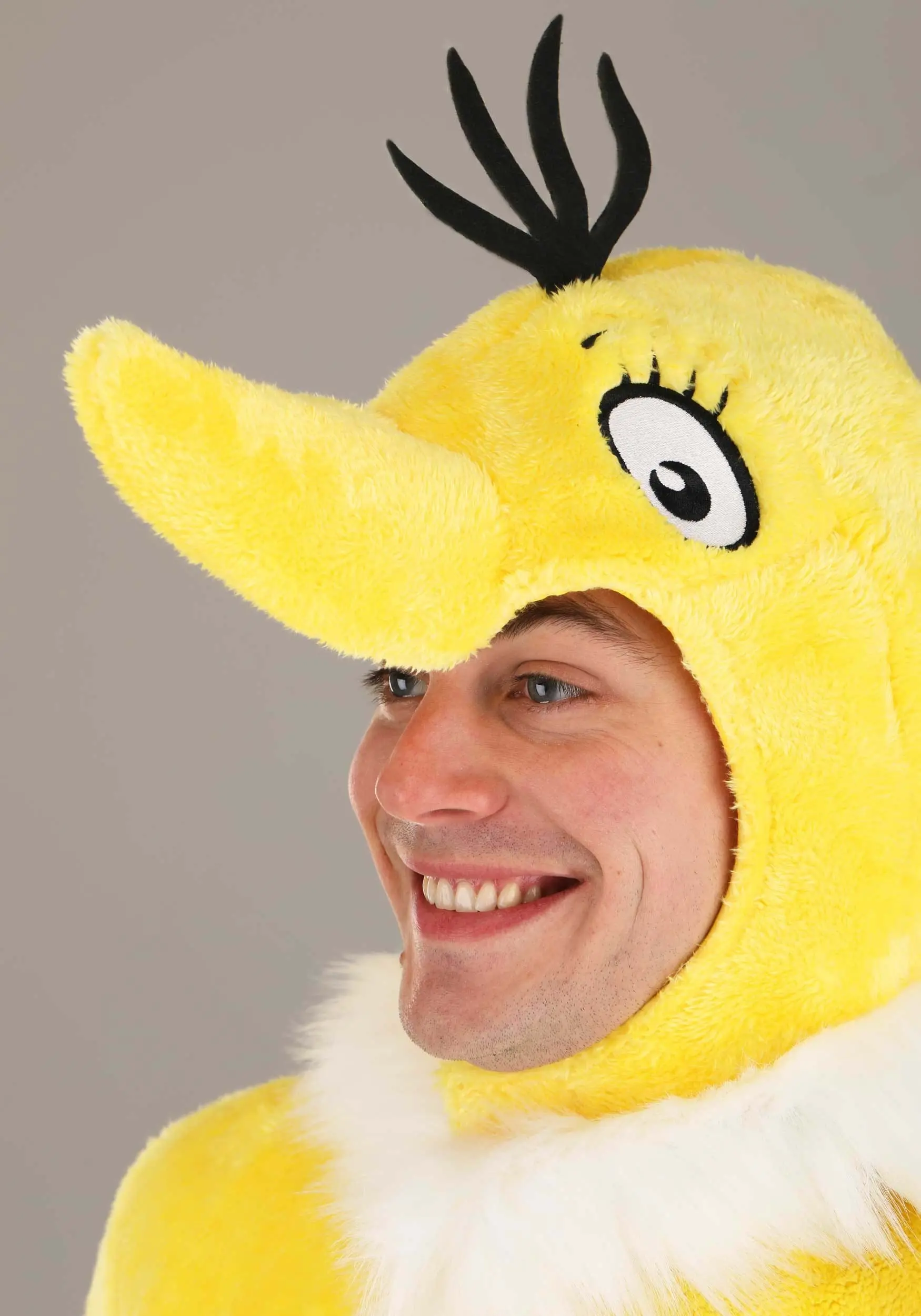 Dr. Seuss Star Bellied Sneetch Adult Costume 5 Dr. Seuss Star Bellied Sneetch Adult Costume - Image 3