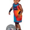 Space Jam 2 Lebron James Tune Squad Costume For Toddlers