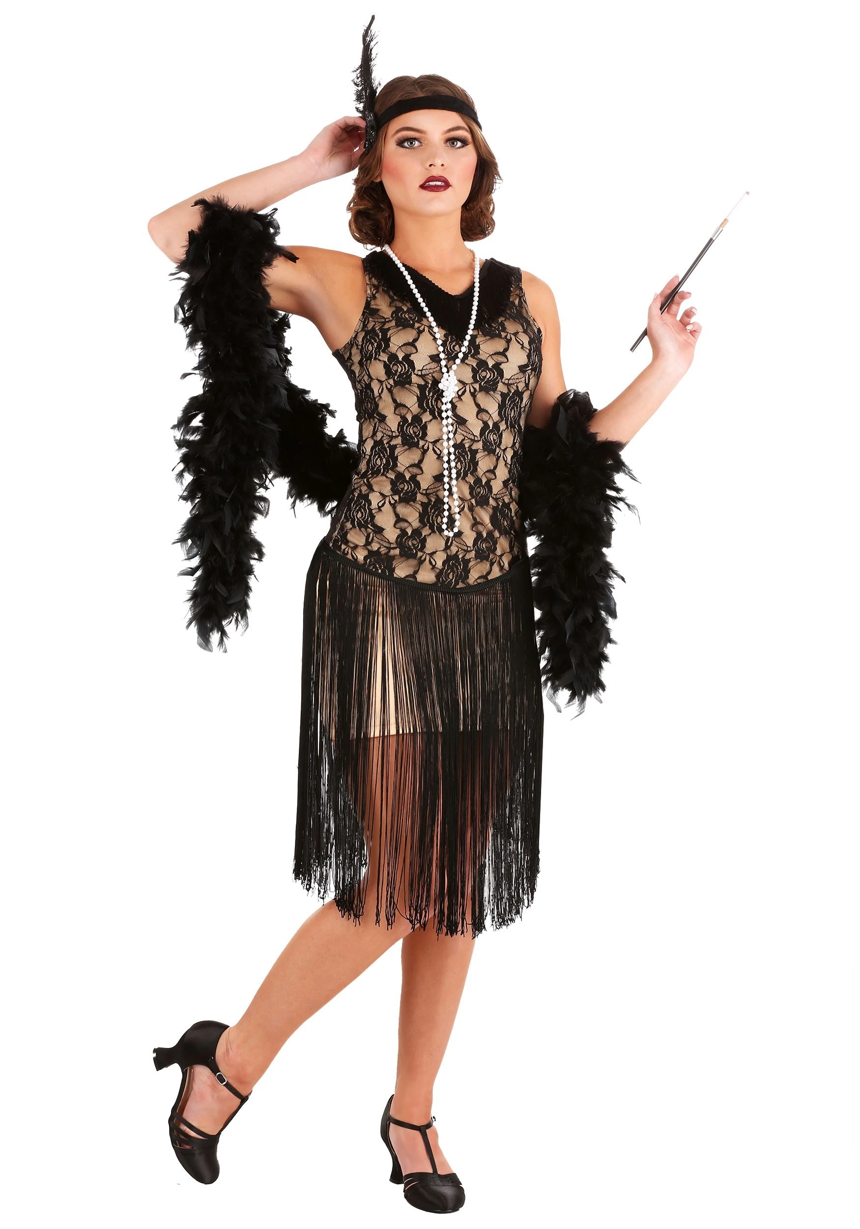 Speakeasy Flapper Women's Costume 3 Speakeasy Flapper Women's Costume