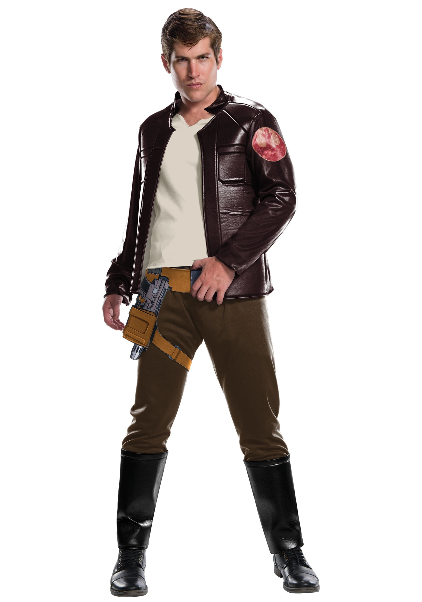 Star Wars The Last Jedi Deluxe Poe Dameron Adult Costume 3 Star Wars The Last Jedi Deluxe Poe Dameron Adult Costume