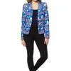 Suitmeister Christmas Blue Nordic Women's Blazer -Men's Costumes Sales suitmeister christmas blue nordic womens blazer