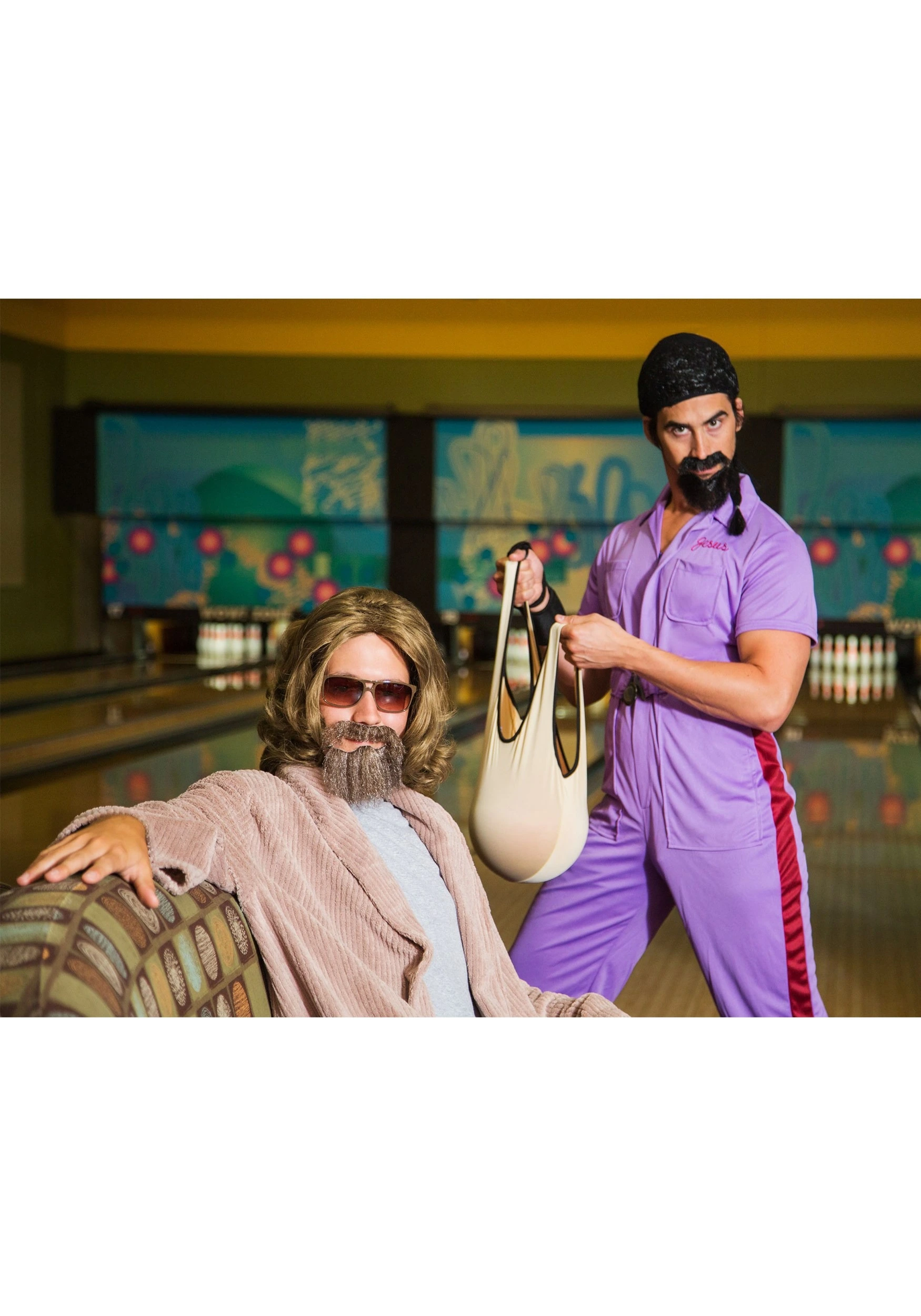 Men's The Big Lebowski Plus Size Jesus Costume 6 Men's The Big Lebowski Plus Size Jesus Costume - Image 4