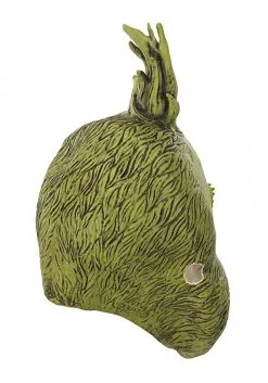 Men's The Grinch Deluxe Jumpsuit W/ Latex Mask -Men's Costumes Sales the grinch deluxe mens s m jumpsuit w latex mask alt 3