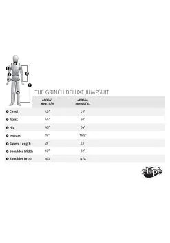 Men's The Grinch Deluxe Jumpsuit W/ Latex Mask -Men's Costumes Sales the grinch deluxe mens s m jumpsuit w latex mask alt 6