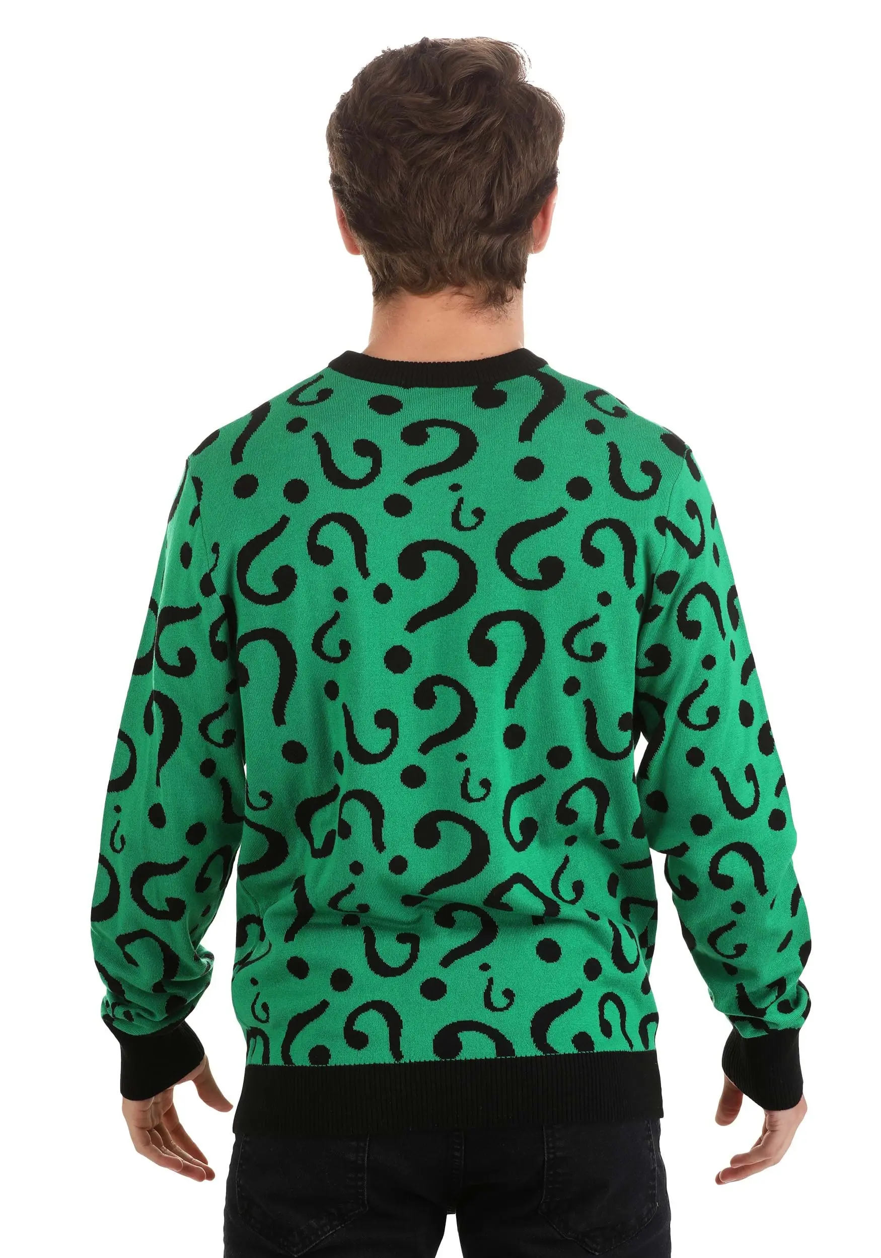 The Riddler Adult Christmas Sweater 6 The Riddler Adult Christmas Sweater - Image 4