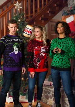 The Riddler Adult Christmas Sweater 13 The Riddler Adult Christmas Sweater -Men's Costumes Sales the riddler ugly christmas sweater alt 8