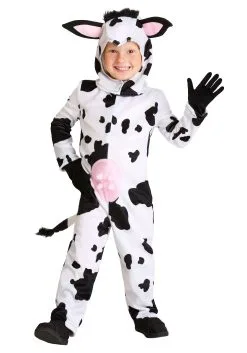 Toddler's Cow Costume