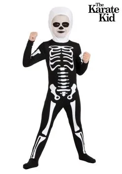 Men's Costumes Sales 16 Karate Kid Skeleton Suit Costume For Toddlers