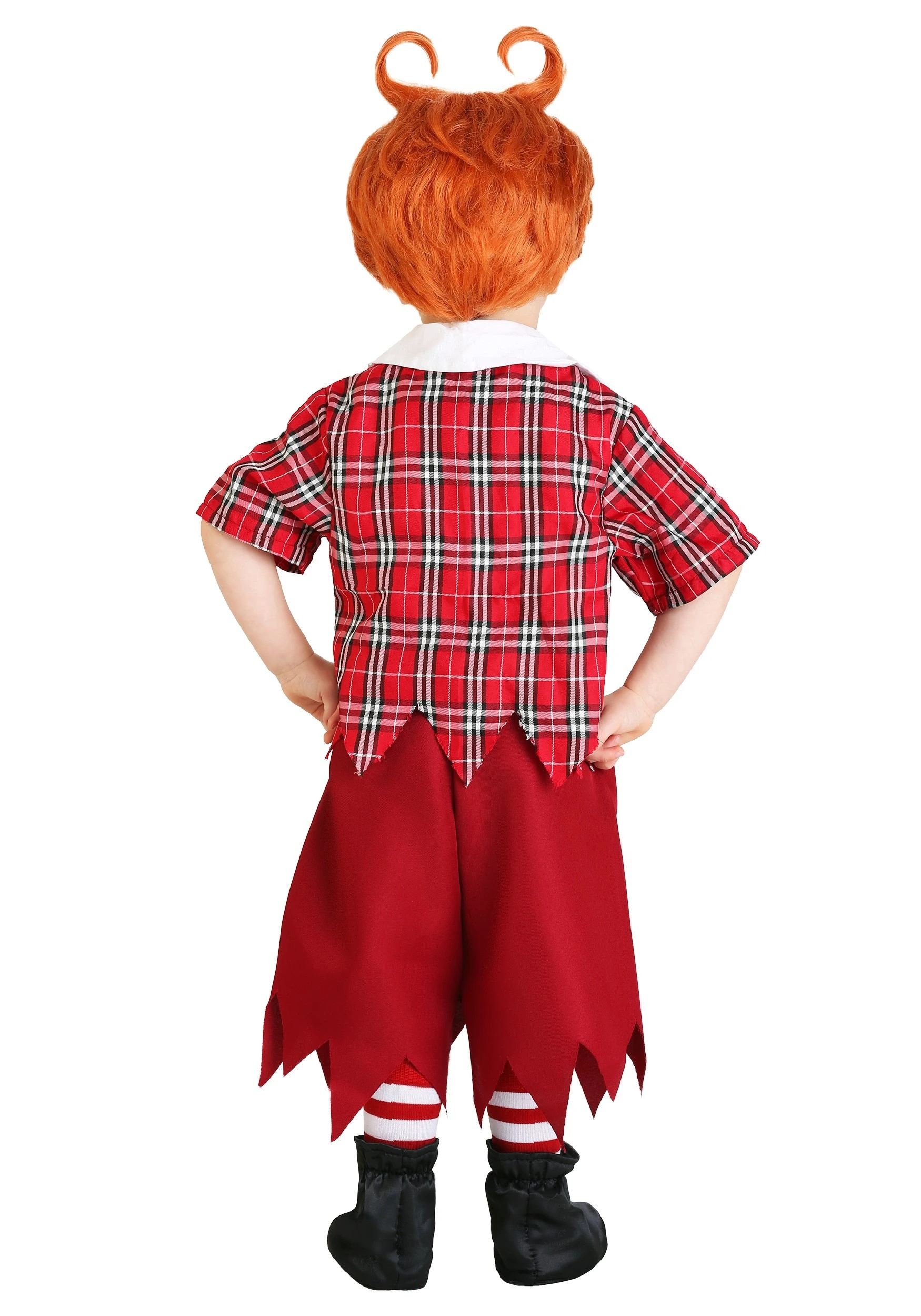 Toddler Red Munchkin Costume 4 Toddler Red Munchkin Costume - Image 2
