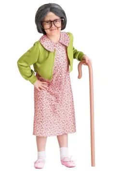 Girl's Grammy Gertie Toddler Costume