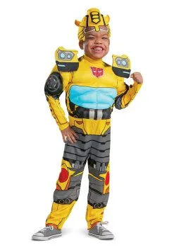 Transformers Bumblebee Adaptive Costume -Men's Costumes Sales transformers bumblebee adaptive costume alt 2