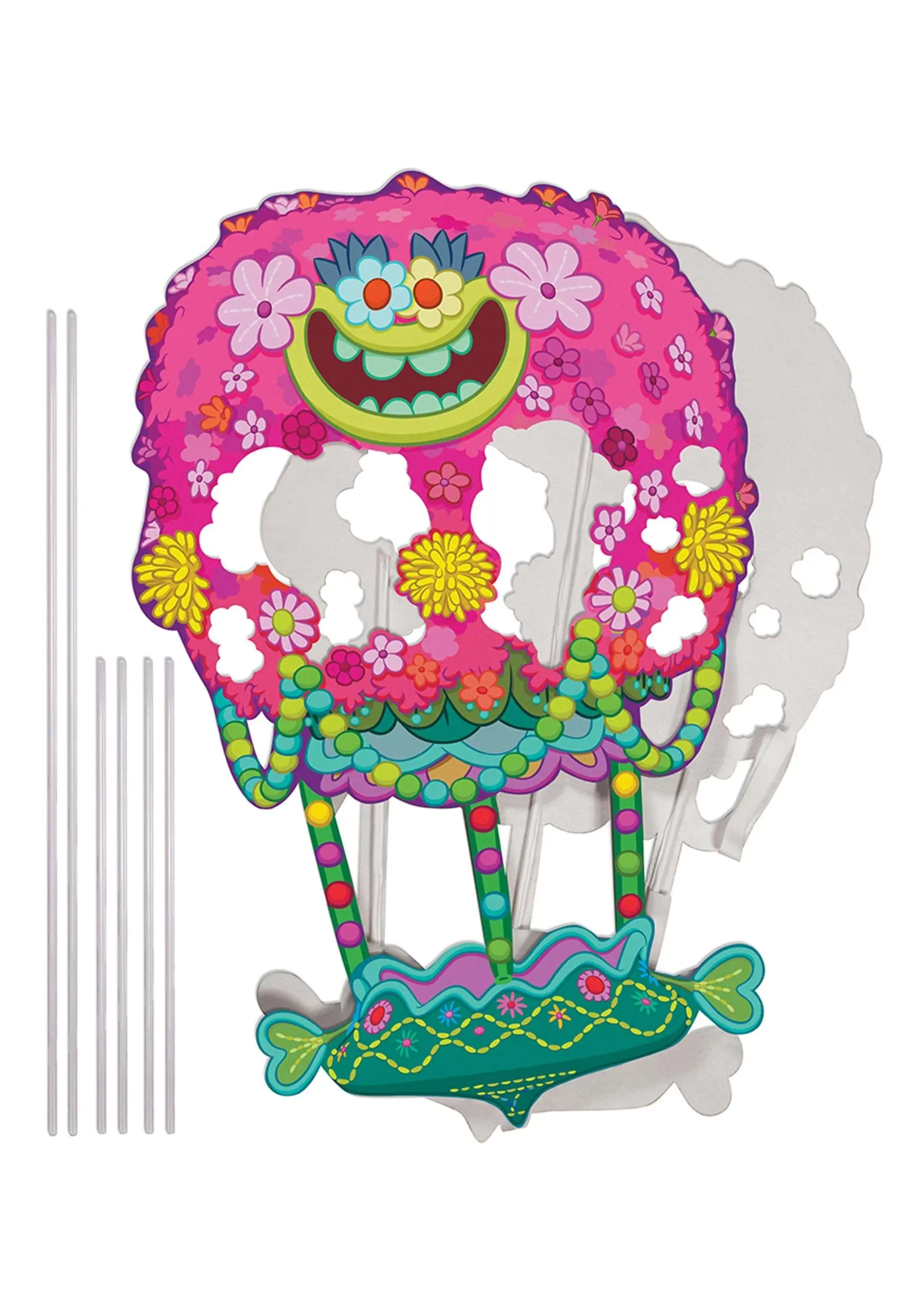 Adaptive Trolls Wheelchair Cover Costume 4 Adaptive Trolls Wheelchair Cover Costume - Image 2