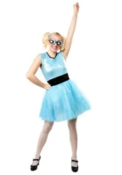 Powerpuff Girls Bubbles Costume For Women 10 Powerpuff Girls Bubbles Costume For Women -Men's Costumes Sales womans powerpuff girls bubbles costume alt 3