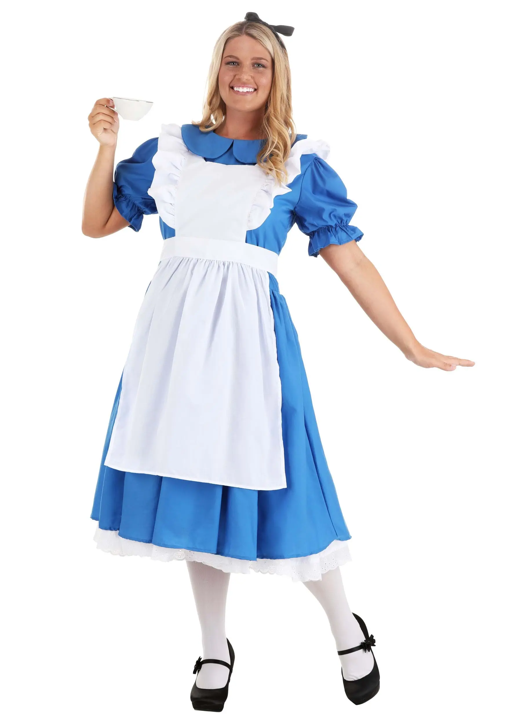 Adult Deluxe Alice Costume 4 Adult Deluxe Alice Costume - Image 2