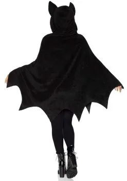 Women's Bat Poncho Costume 6 Women's Bat Poncho Costume -Men's Costumes Sales womens bat poncho alt 1