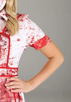 Blood Splatter Nurse Costume For Women -Men's Costumes Sales womens blood splatter nurse costume alt 5