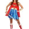 Caped Wonder Woman Costume For Adults 1 Caped Wonder Woman Costume For Adults -Men's Costumes Sales womens caped wonder woman costume