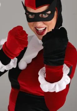 Deluxe Women's Harley Quinn Costume -Men's Costumes Sales womens deluxe harley quinn costume alt 4