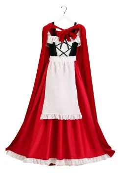 Women's Deluxe Red Riding Hood Costume -Men's Costumes Sales womens deluxe red riding hood costume alt4
