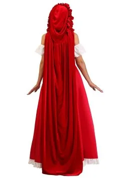 Women's Deluxe Red Riding Hood Costume -Men's Costumes Sales womens deluxe red riding hood costume back