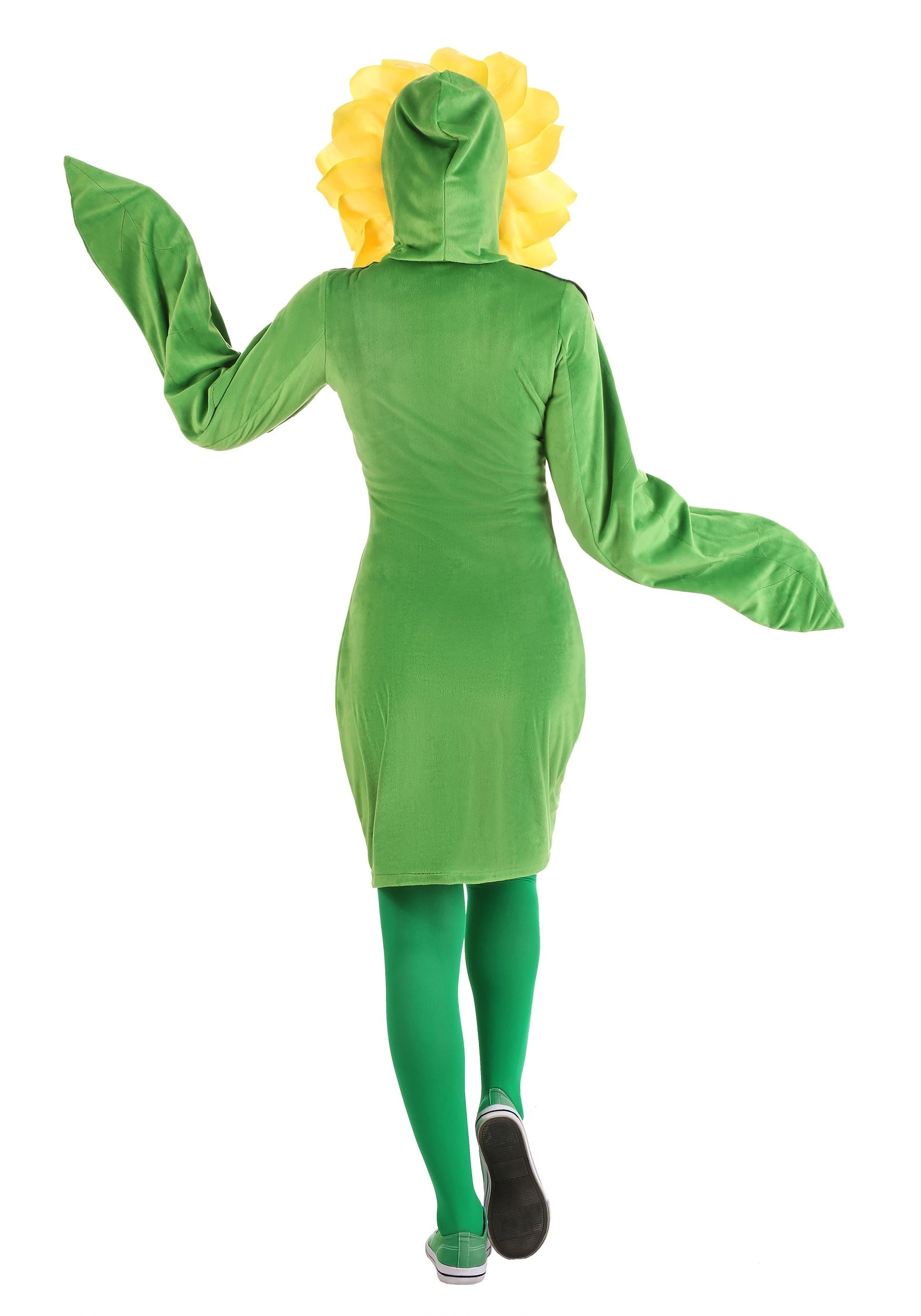 Women's Flower Hoodie Dress 4 Women's Flower Hoodie Dress - Image 2