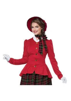 Holiday Caroler Women's Costume 5 Holiday Caroler Women's Costume -Men's Costumes Sales womens holiday caroler costume2