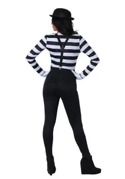 Female Mime Costume 5 Female Mime Costume -Men's Costumes Sales womens mime costume back