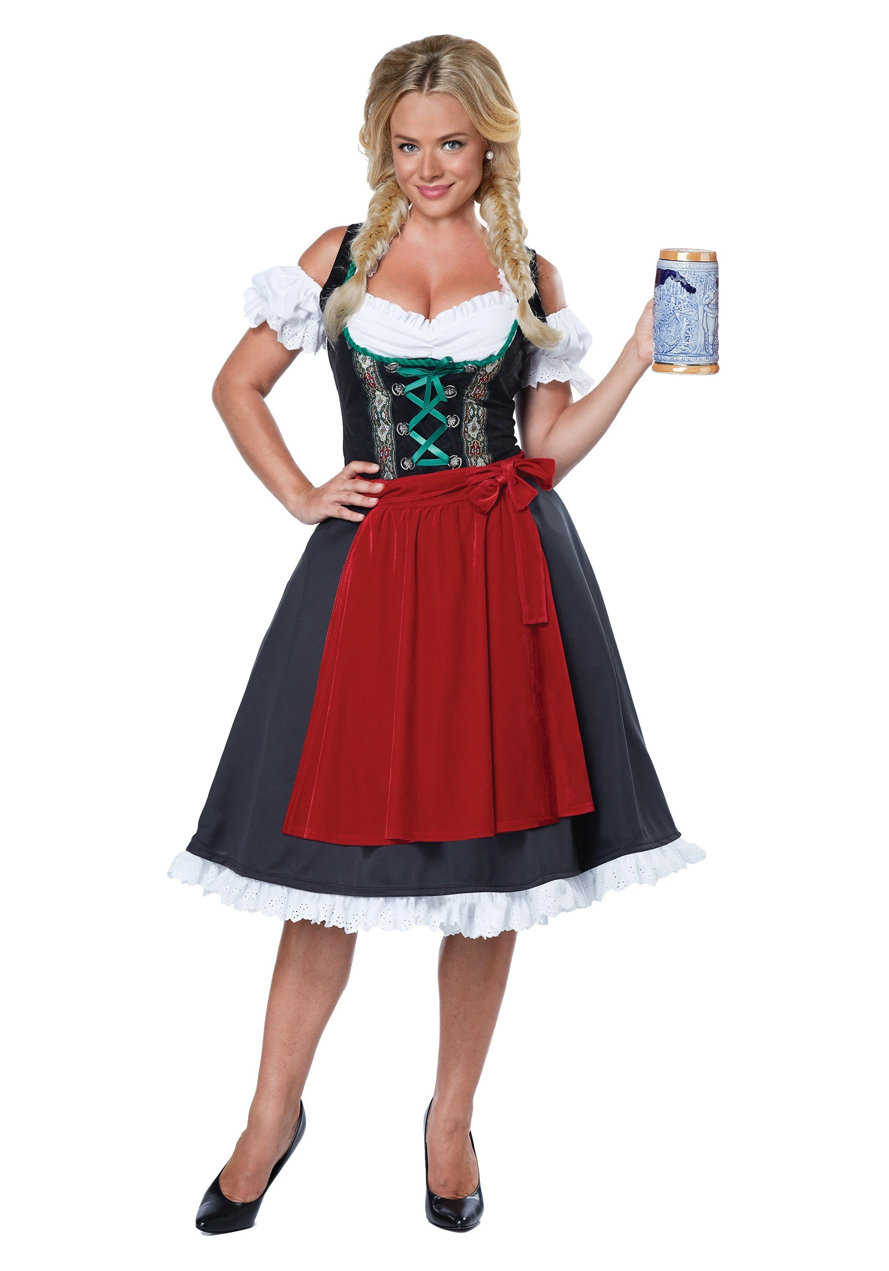 Women's Oktoberfest Fraulein Costume 3 Women's Oktoberfest Fraulein Costume