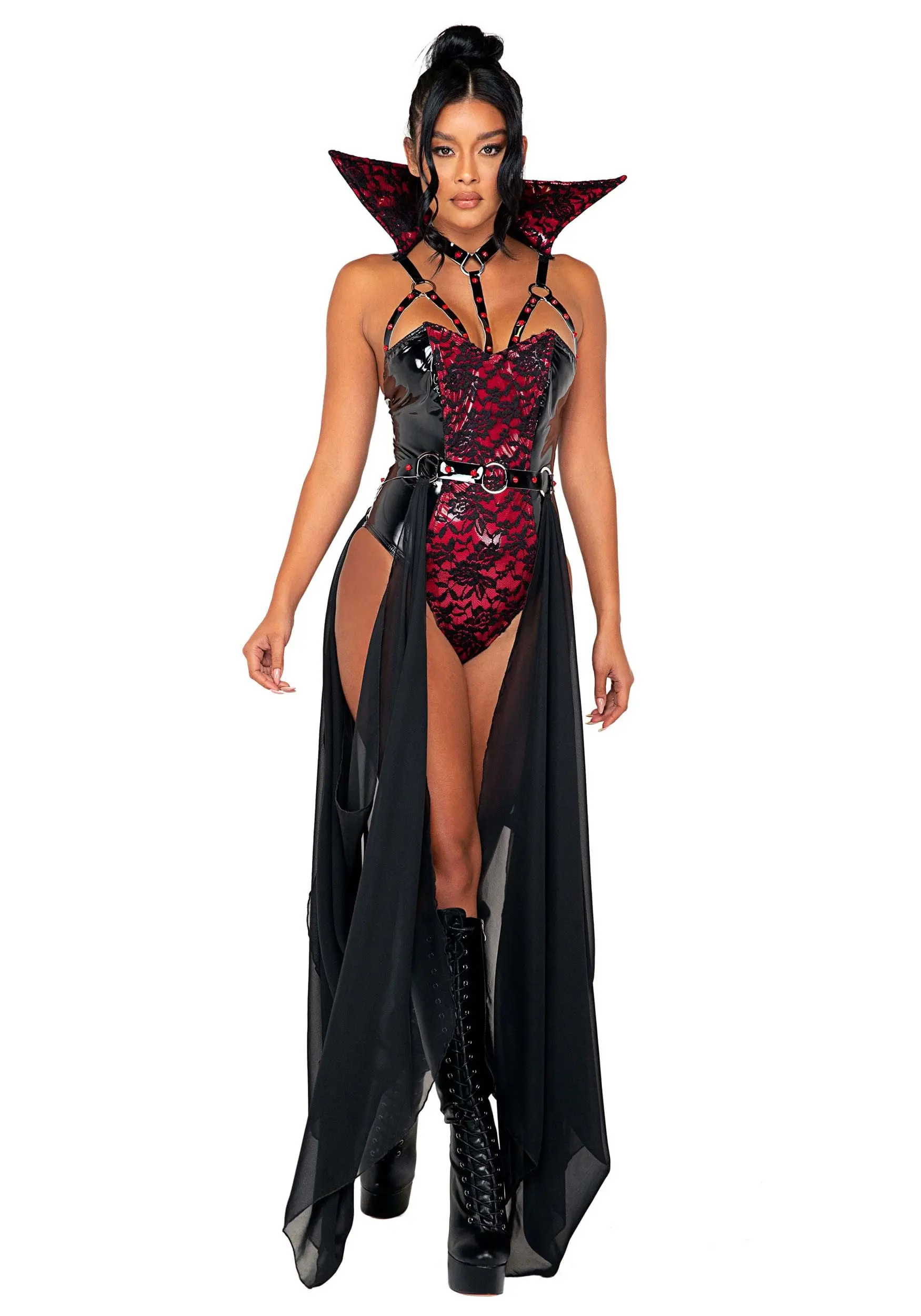 Women's Piercing Beauty Vampire Costume 3 Women's Piercing Beauty Vampire Costume