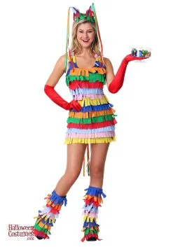 Women's Pinata Costume Dress -Men's Costumes Sales womens pinata costume dress alt 3