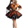 Harvest Witch Costume For Plus Size Women