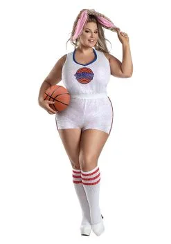 Plus Size Basketball Bunny Costume For Women