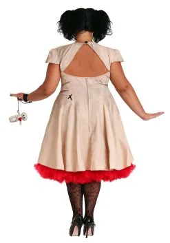 Women's Plus Size Voodoo Doll Costume -Men's Costumes Sales womens plus size voodoo doll costume alt 1