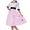 Women's Sock Hop Sweetheart Costume