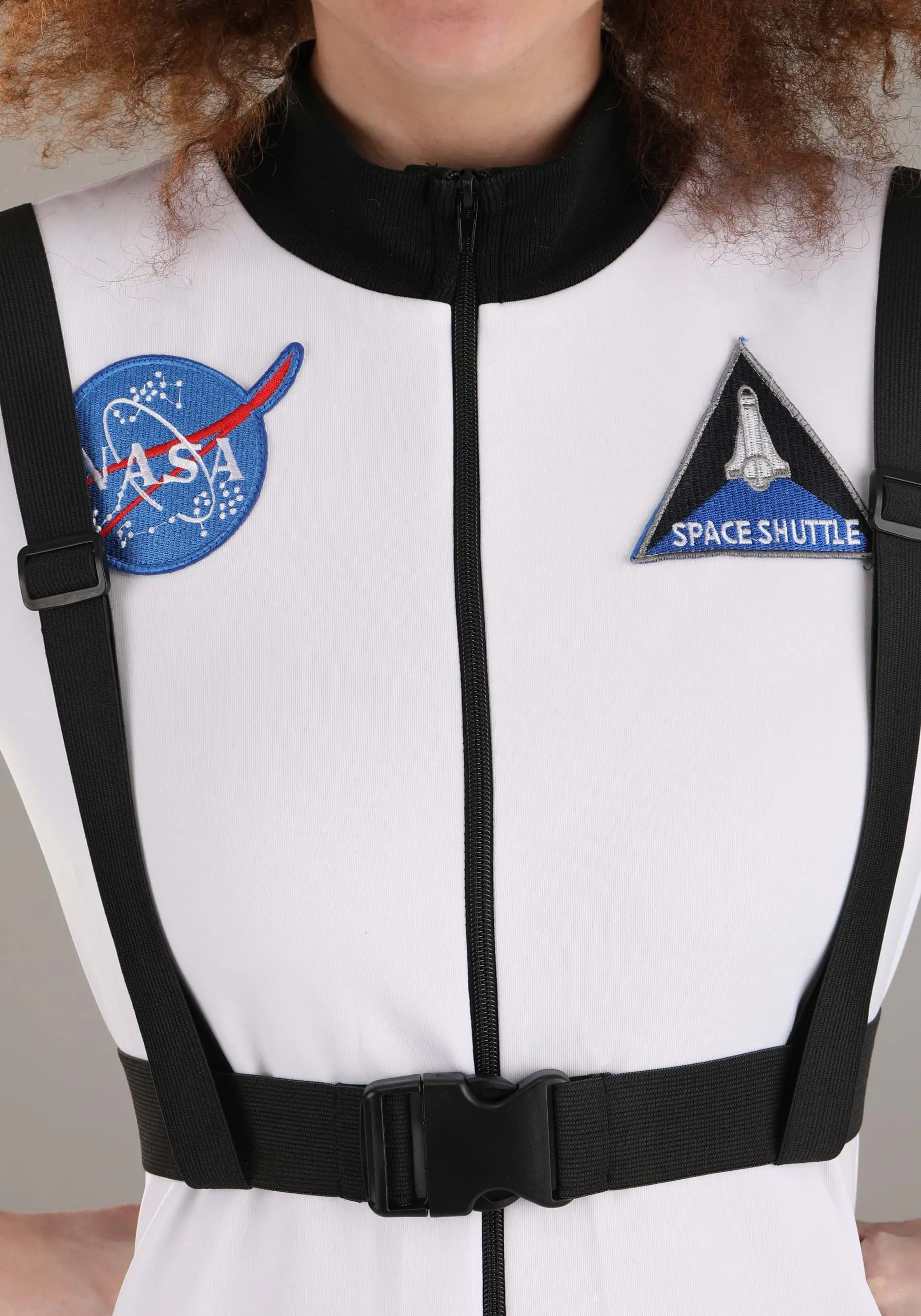 Women's White Astronaut Costume 8 Women's White Astronaut Costume - Image 6