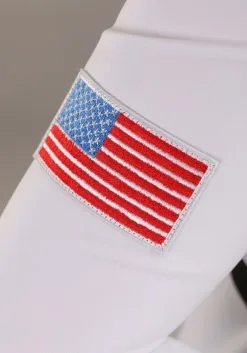 Women's White Astronaut Costume 19 Women's White Astronaut Costume -Men's Costumes Sales womens white astronaut costume alt 8