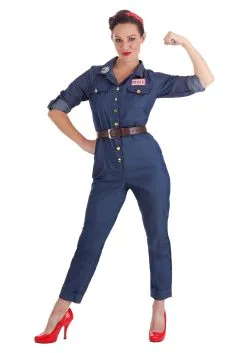 Women's WWII Icon Costume -Men's Costumes Sales womens wwii icon costume alt 2