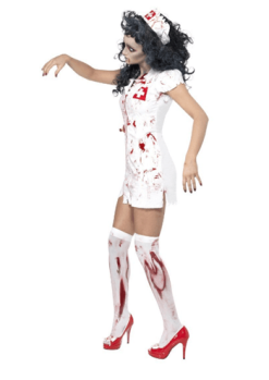 Women's Zombie Nurse Costume 7 Women's Zombie Nurse Costume -Men's Costumes Sales womens zombie nurse costume alt 2