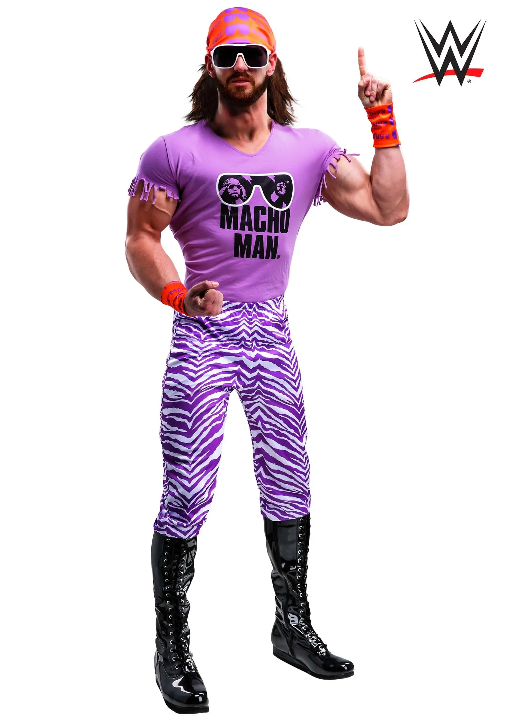 Macho Man Madness WWE Adult Costume 3 Macho Man Madness WWE Adult Costume