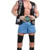 Adult Plus Size Stone Cold Steve Austin WWE Costume -Men's Costumes Sales wwe adult plus stone cold steve austin costume
